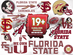 19 Files Florida State Seminoles Football Svg Bundle, Seminoles Logo Svg