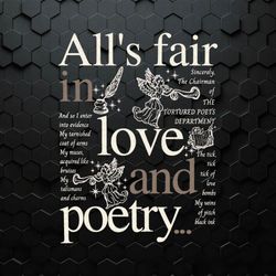 All's Fair In Love And Poetry Taylor New Song SVG