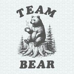 Team Bear Funny Feminist SVG