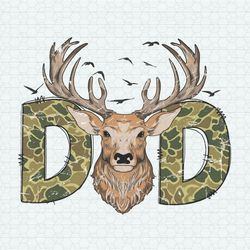 Retro Hunter Dad Deer Hunting PNG
