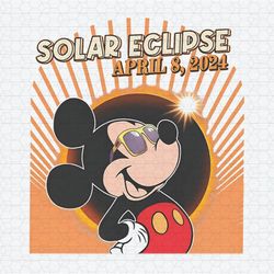 Funny Mickey Total Solar Eclipse PNG