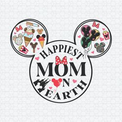 Happiest Mom On Earth Disney Snack PNG