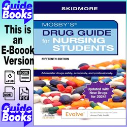 Mosby's Drug Guide for Nursing Students with Update - E-Book By Linda Skidmore-Roth