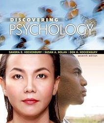 TestBank Discovering Psychology 7th Edition Hockenbury