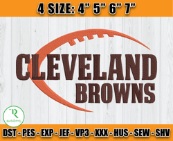 Browns For Life Embroidery Design, Browns Girl Embroidery, Nfl Embroidery, Sport Embroidery Design