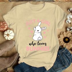 Bunnies Lovely Clothes T Shirts For Women 2024
