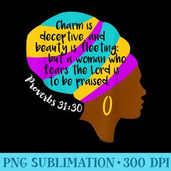african american christian bible verse black hair wrap woman - png graphics download