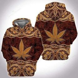 Cannabis Hoodie Chilling Up Design 3D Full Printed Sizes S - 5XL CA101949