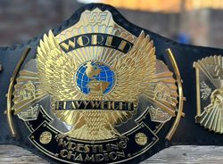 New Handmade Winged Eagle Heavyweight Wrestling Championship Title Replica Belt Adult Size 2MM