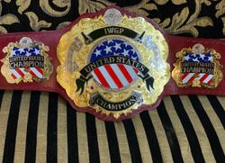 IWGP United States Handmade Wrestling Championship Title Replica Belt Adult Size 2MM