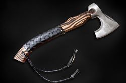 Custom Hand Forged Viking Axe Medieval Tomahawk