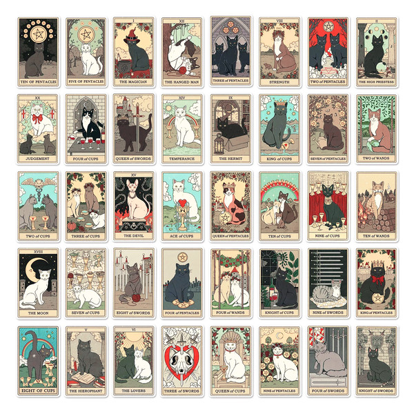 Vintage-Tarot-Cards-Stickers-Zodiac-Astrology-Stickers-Horoscope-Tarot-Deck-Luggage-Decals-Stickers-Pack-9.png