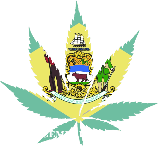 Delaware Flag Weed Marijuana Leaf Sticker Self Adhesive Vinyl 420 hemp - C3328.png