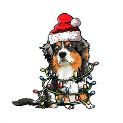 Cute Baby Dog Xmas tree PNG Sublimation Designs