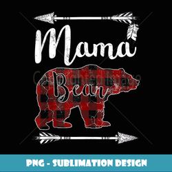 Mama Bear Buffalo Plaid Mother's Day Gift Mom Cute Best Tank Top - Professional Sublimation Digital Download
