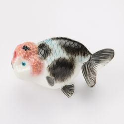 30 CM - Ranchu Goldfish Figure - Opal Collection - Resin Figure - Collectibles & Decor