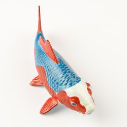 12 CM - Koi Fish Figure - Ruby Collection - Resin Figure - Collectibles & Decor