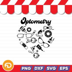 Optometry SVG, PNG, EPS, DXF Digital Download