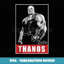 Marvel Avengers Infinity War Thanos Proud Pose - PNG Transparent Digital Download File for Sublimation