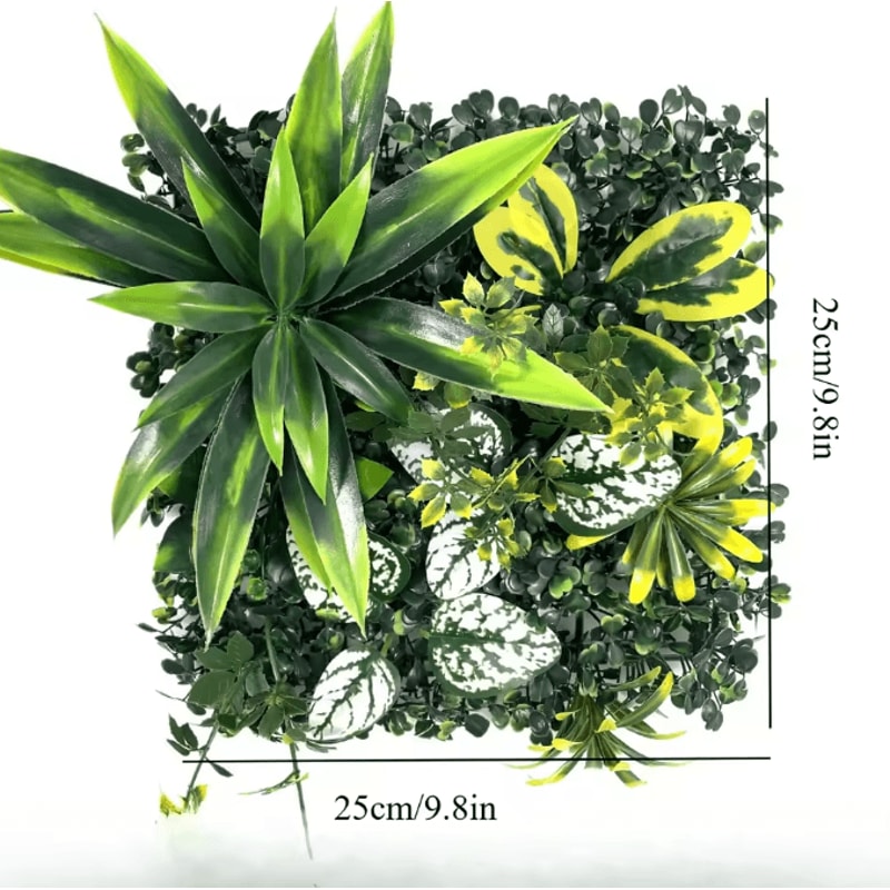 Artificial Boxwood Hedge Wall Panel Lush Green Wall Decor For Indoor Outdoor Vertical Garden Even 5