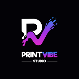 PrintVibe Studio Shop logo