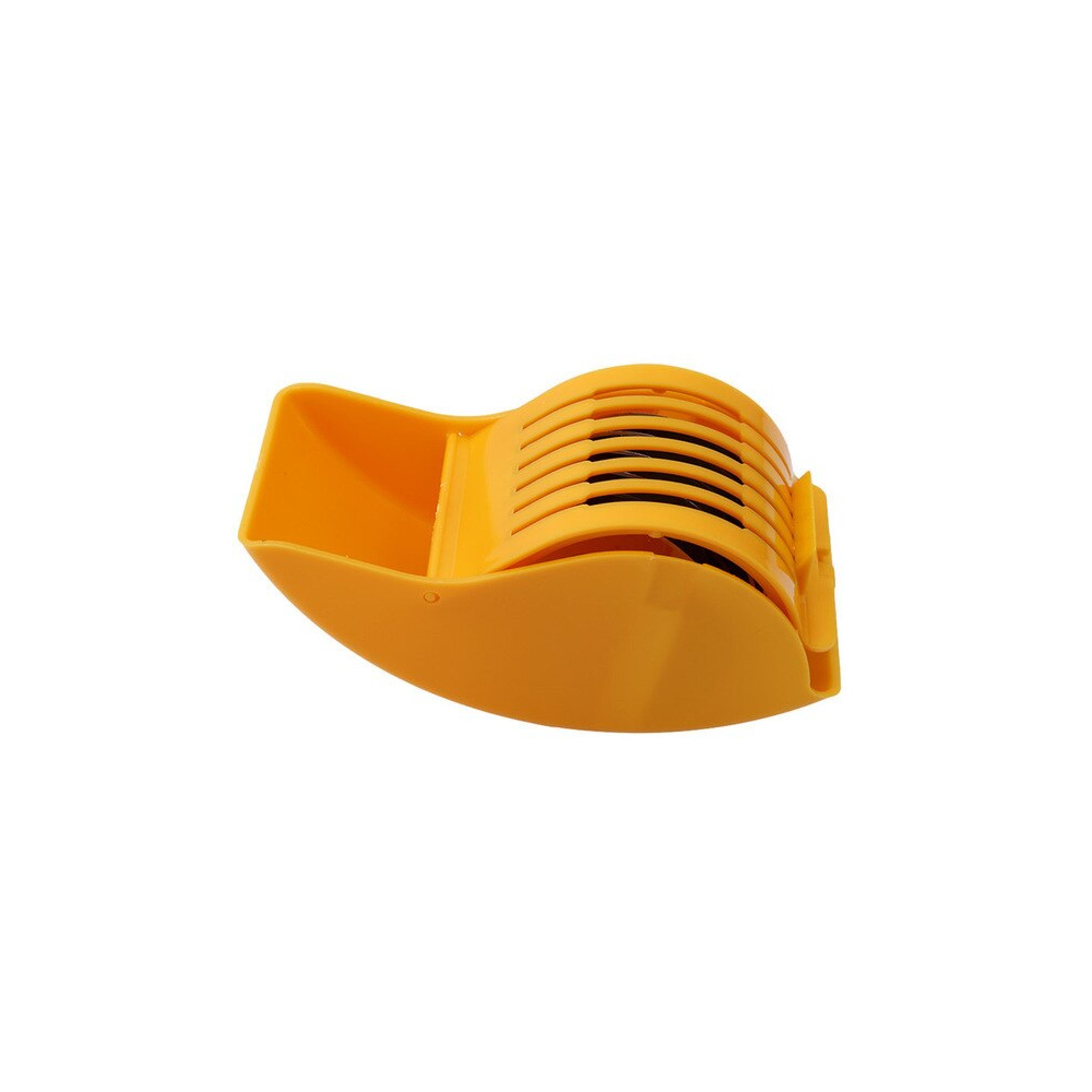 6 Blade Stainless Steel Kitchen Herb Chopper Roller3