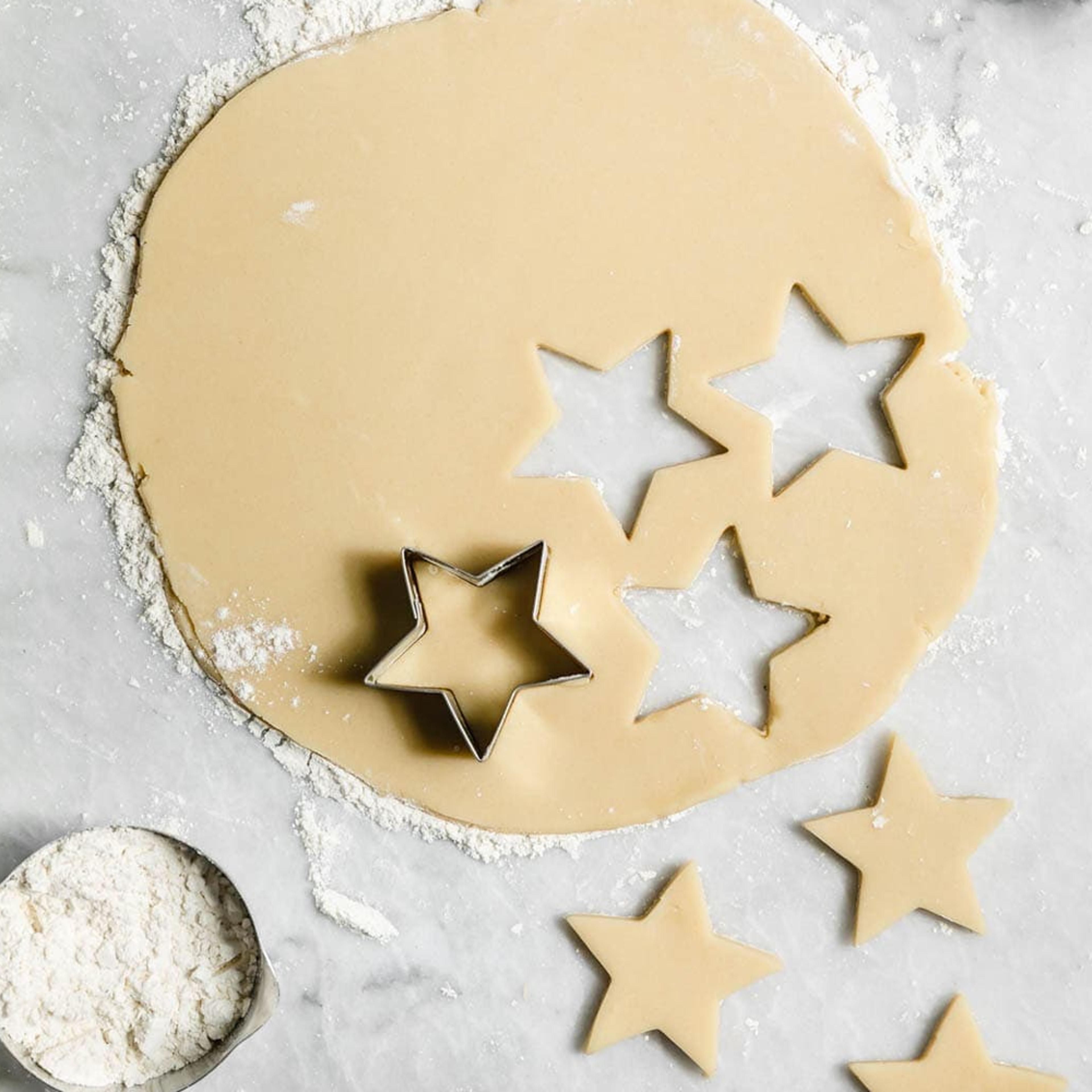 5 point star cookie cutter set