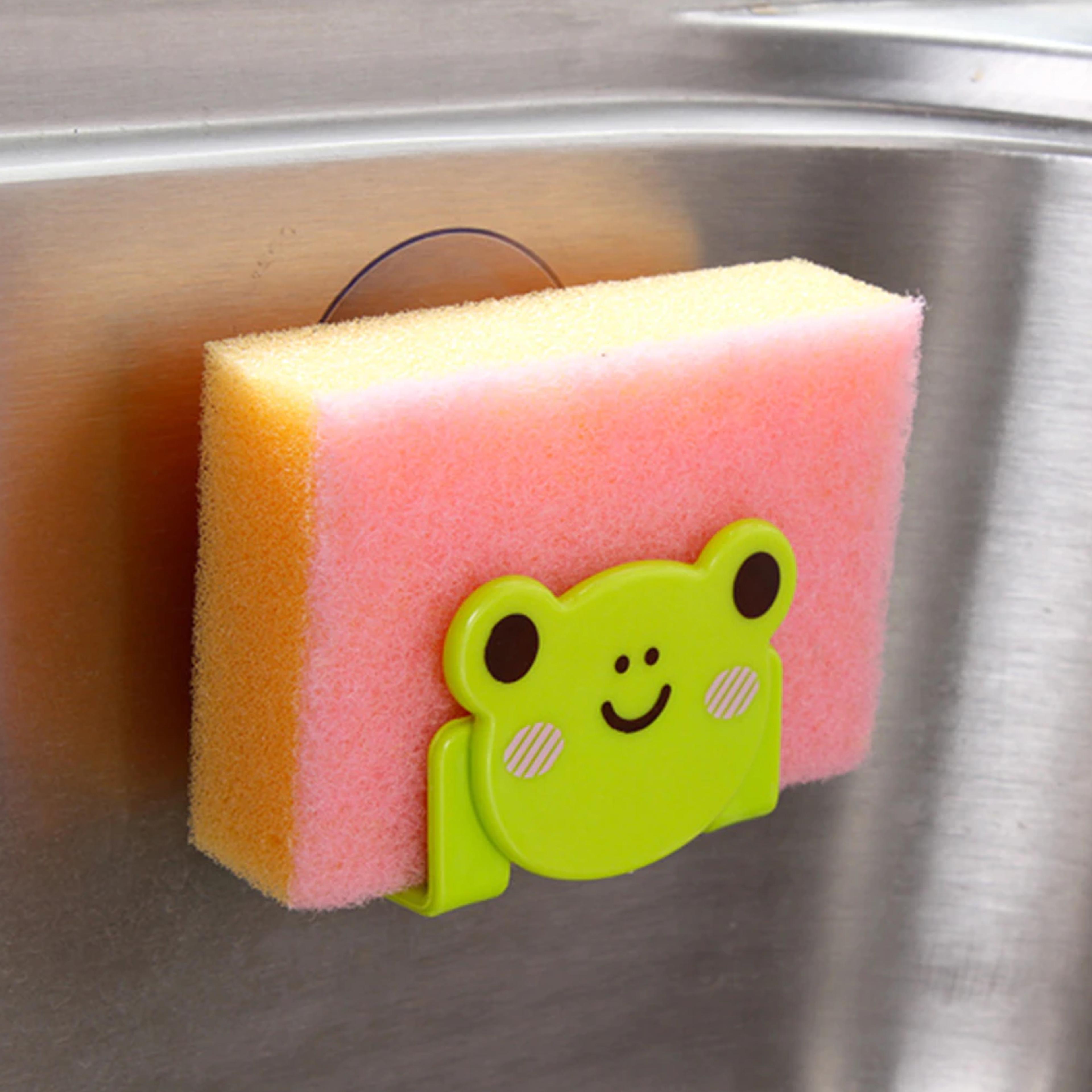animal shaped suction cup sponge holder