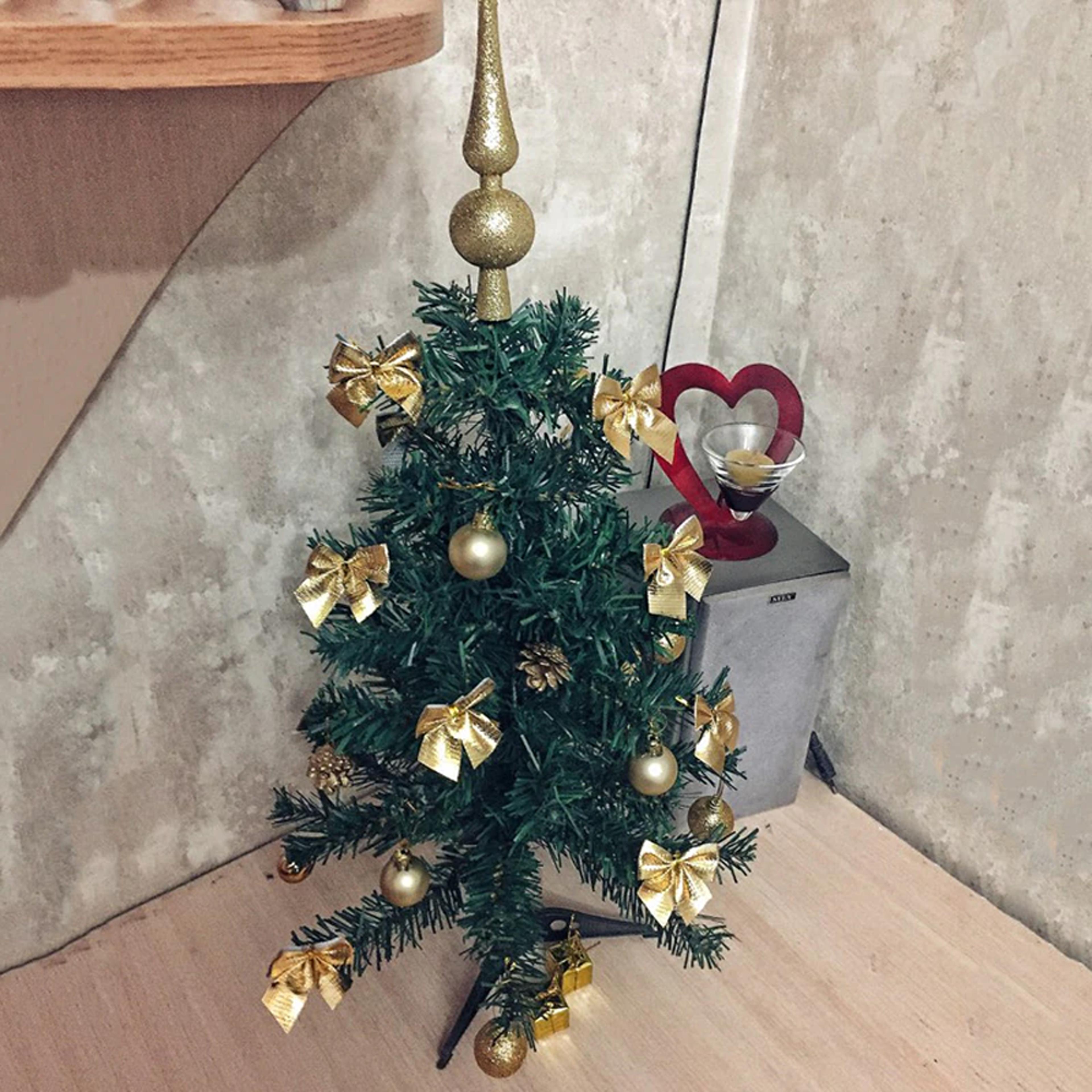 Cute Mini Christmas Bows For Tree Decoration 4