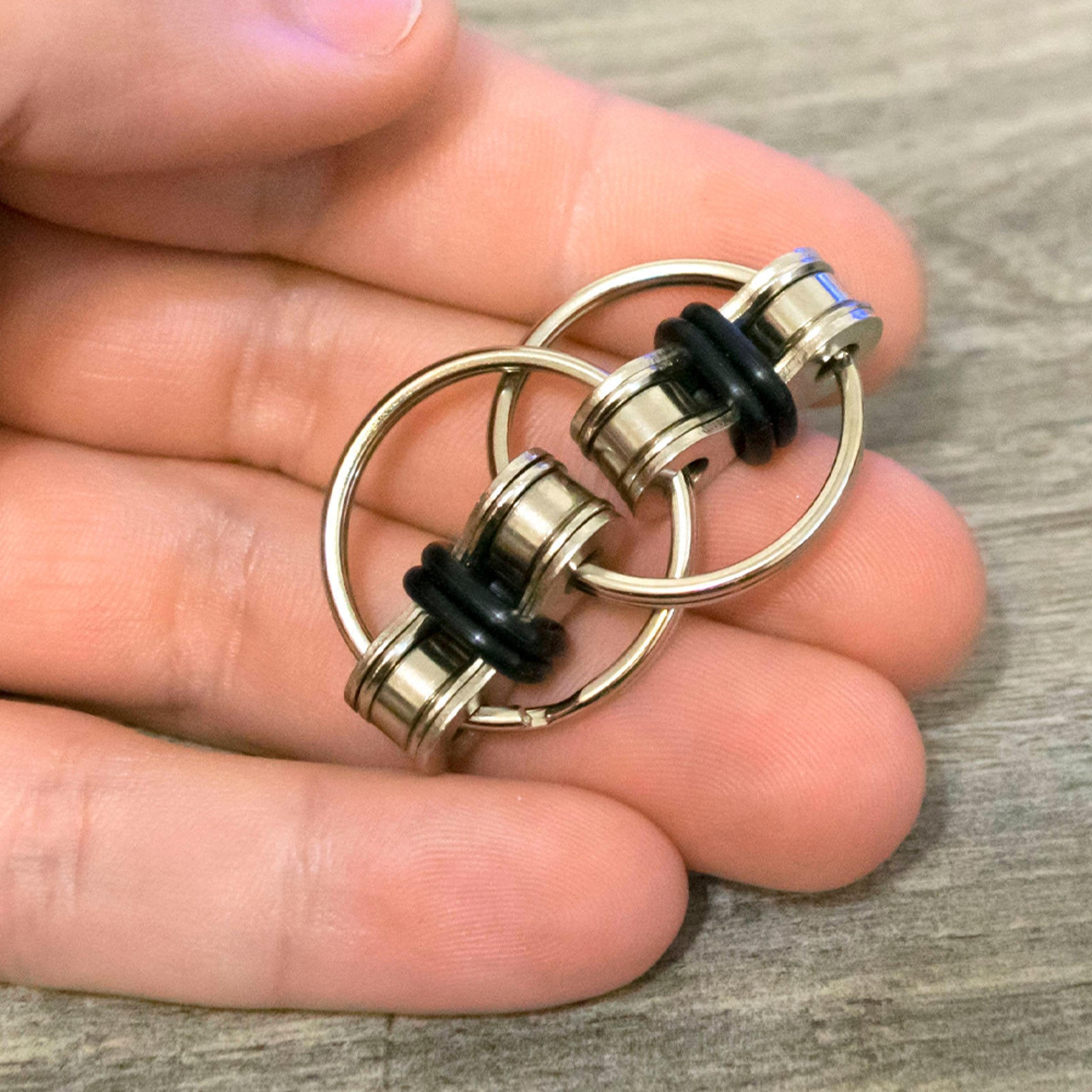 Flippy Link Bike Chain Fidget Toy Stress Reducer