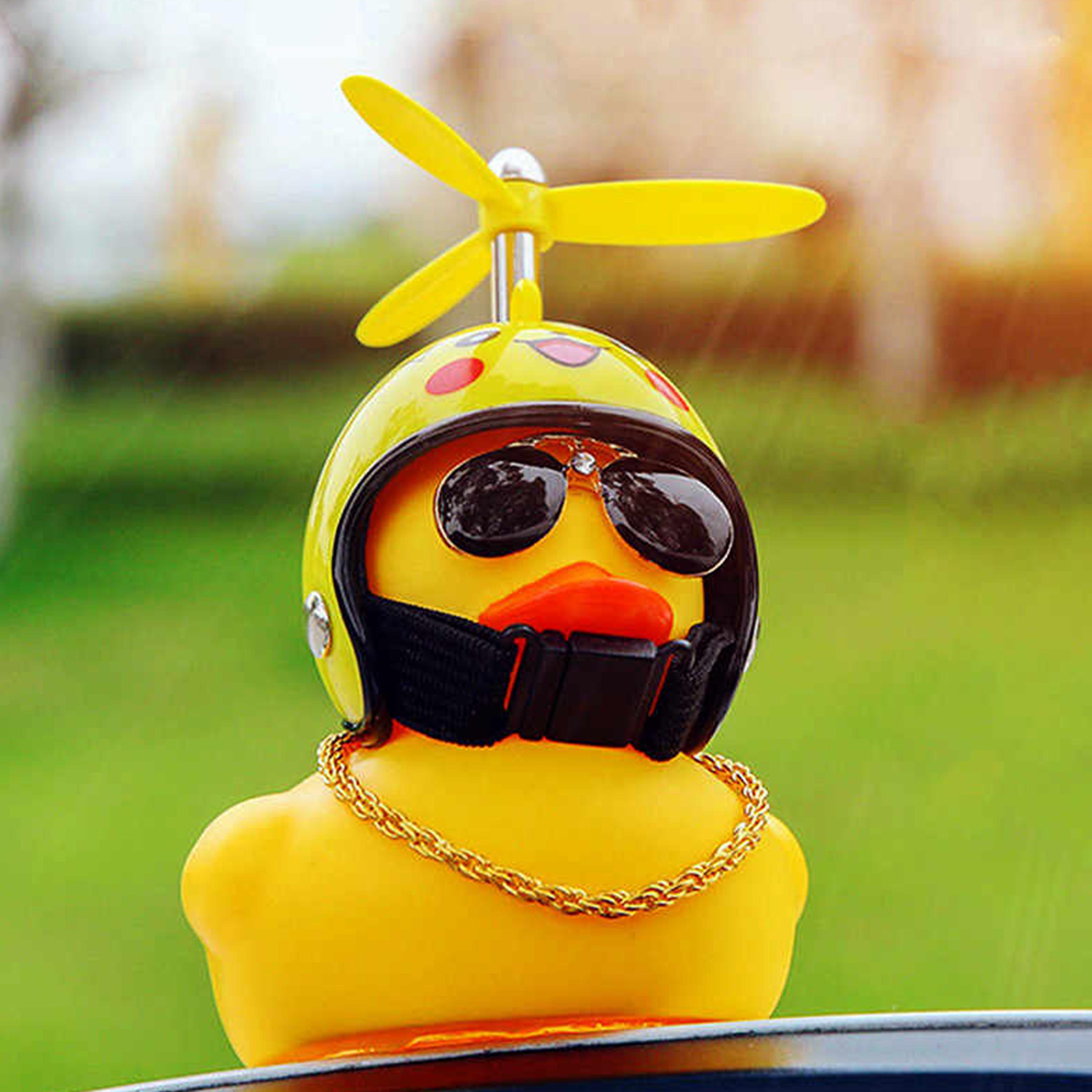 gangster rubber duck car toy