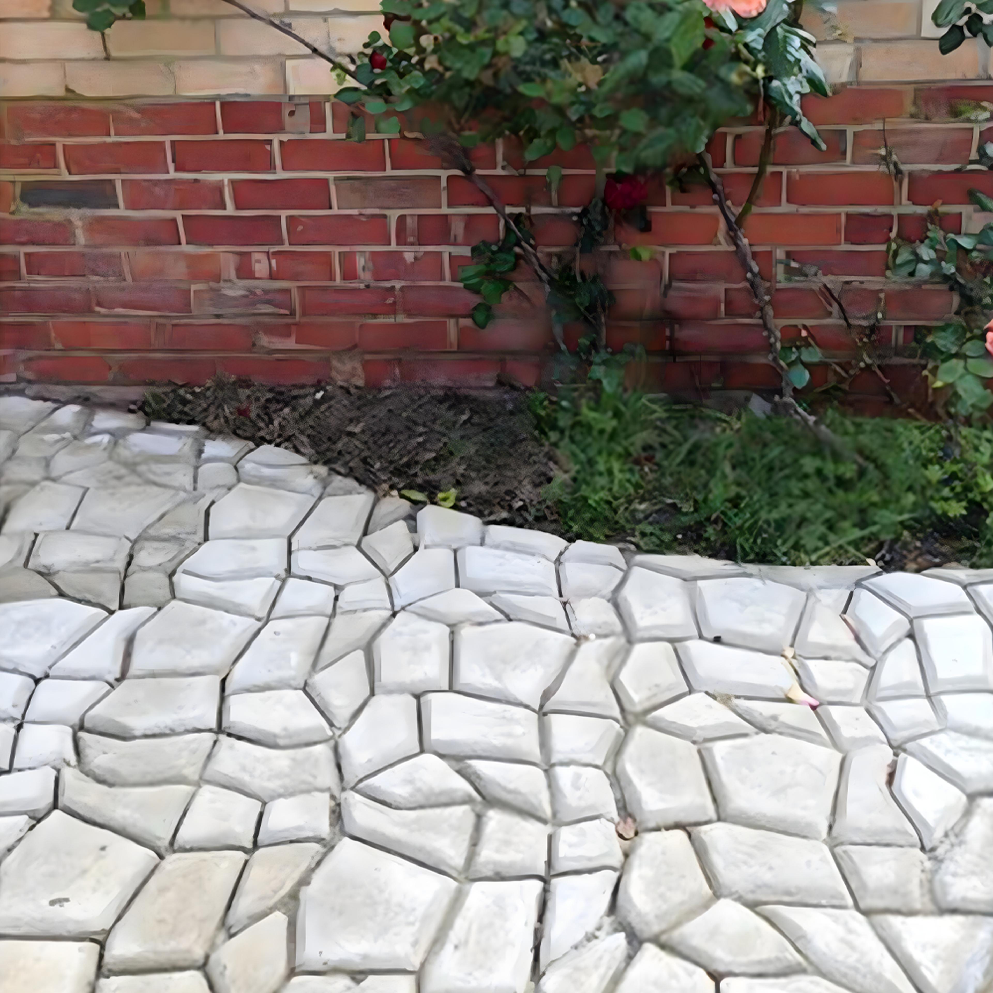 concrete mold pathway