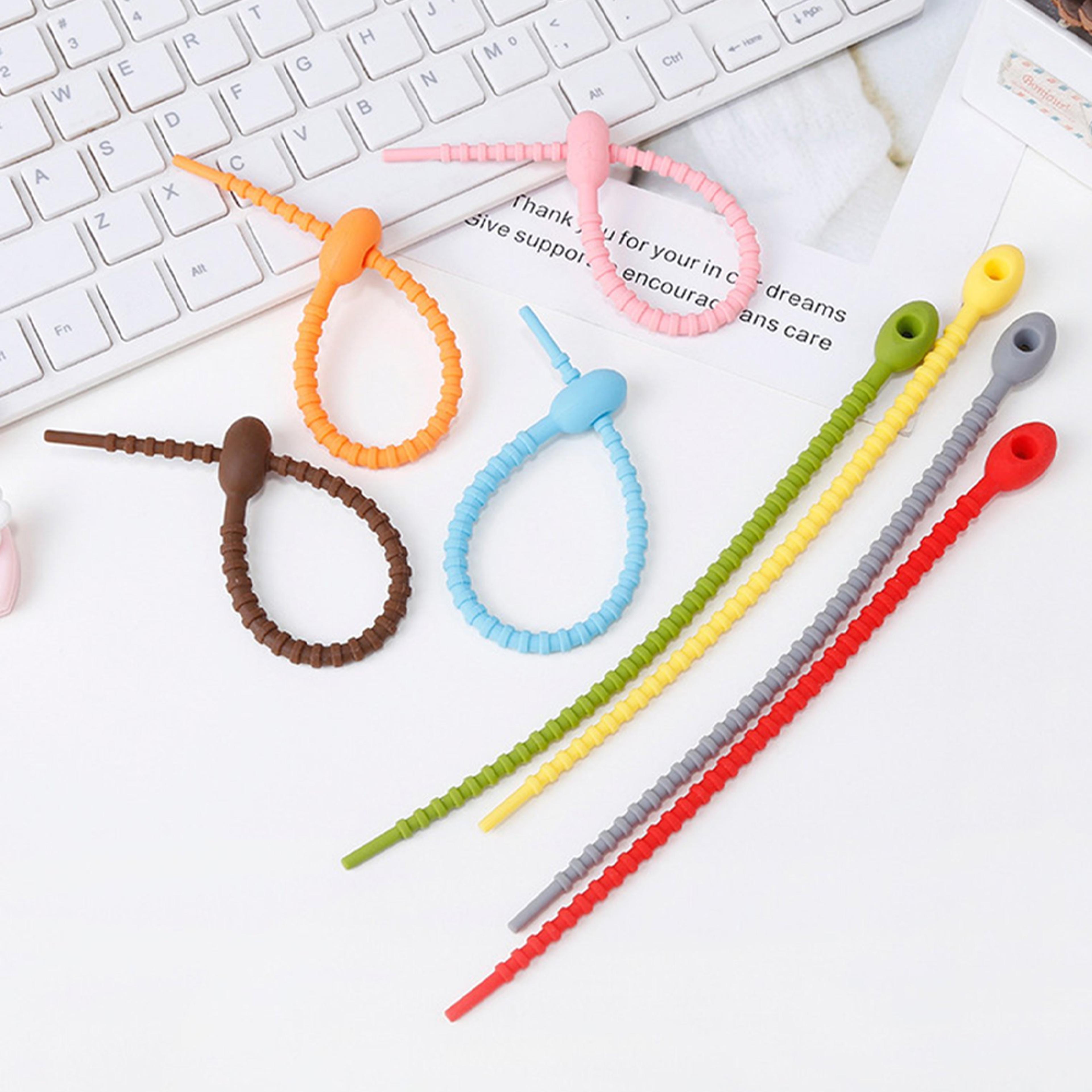 reusable silicone cable ties