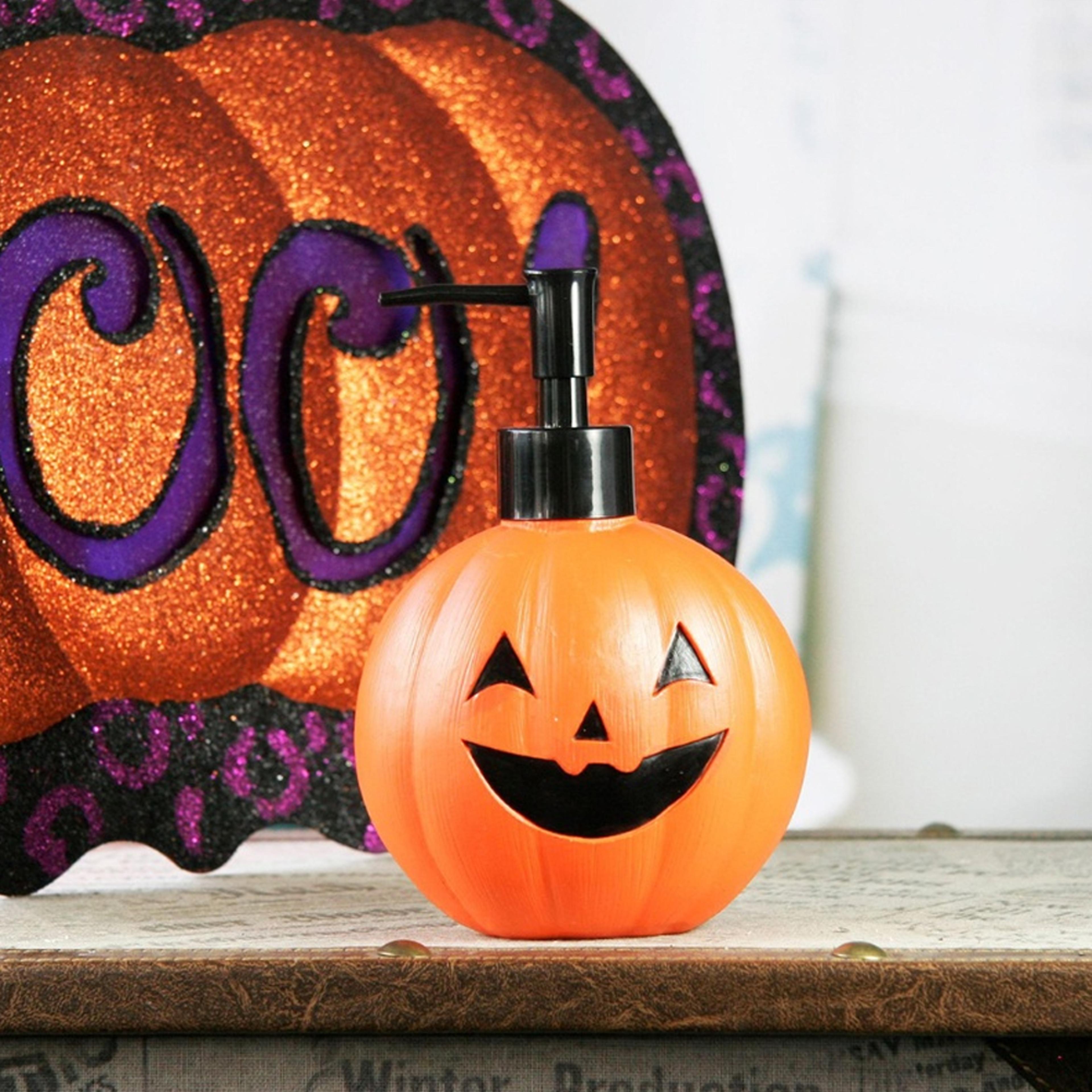 pumpkin soap dispenser bottle