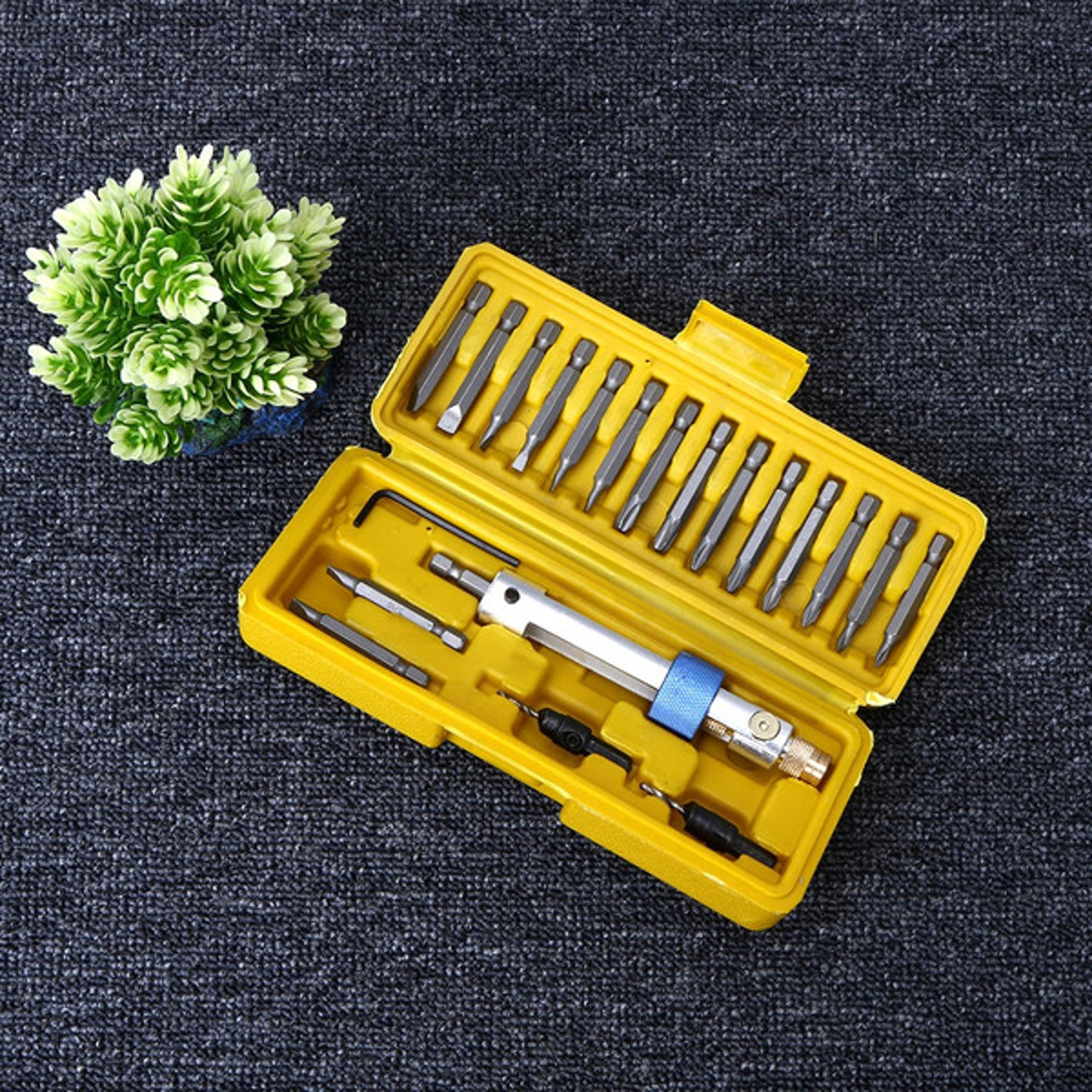 complete 20 piece drill flip drive set kit