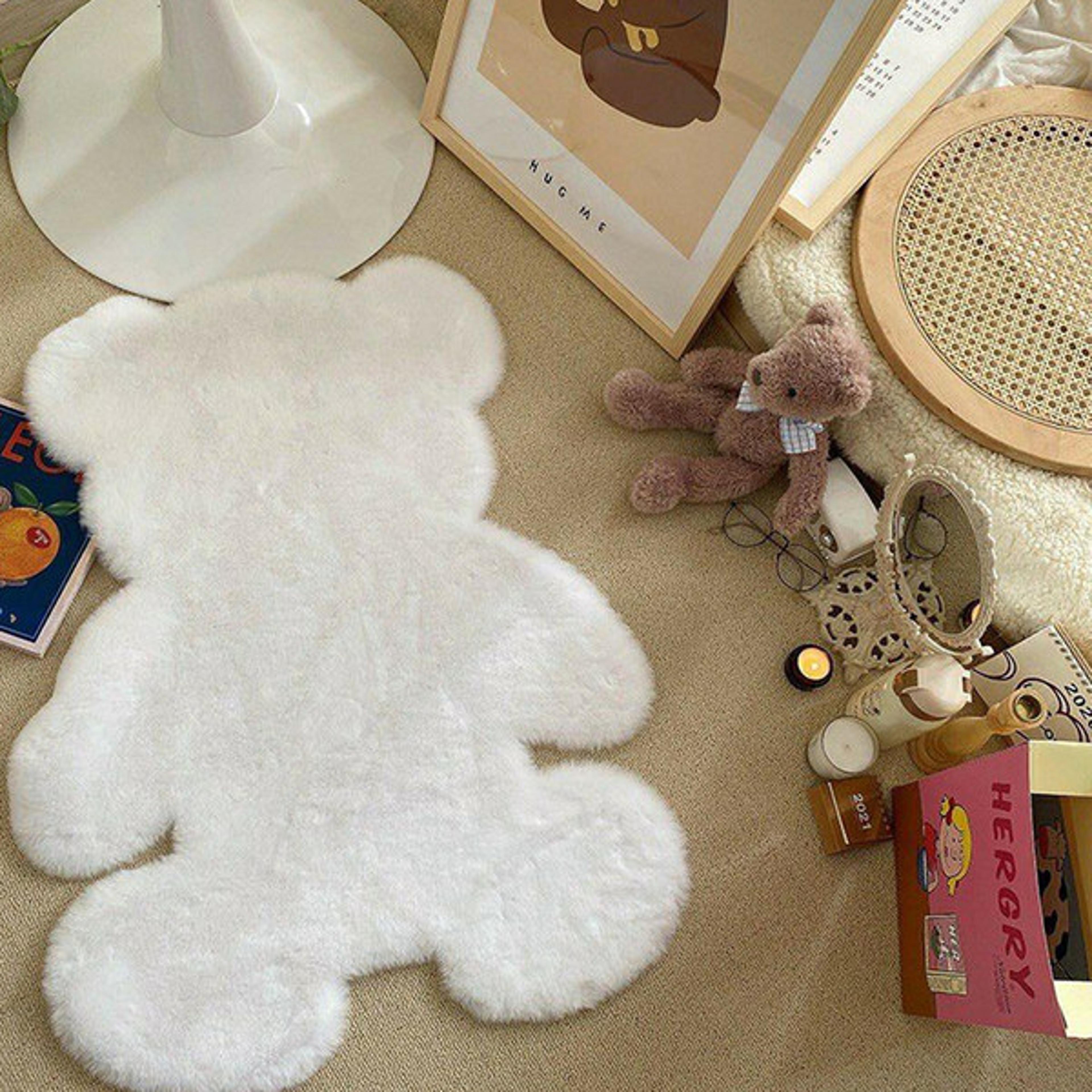 soft baby bear mat