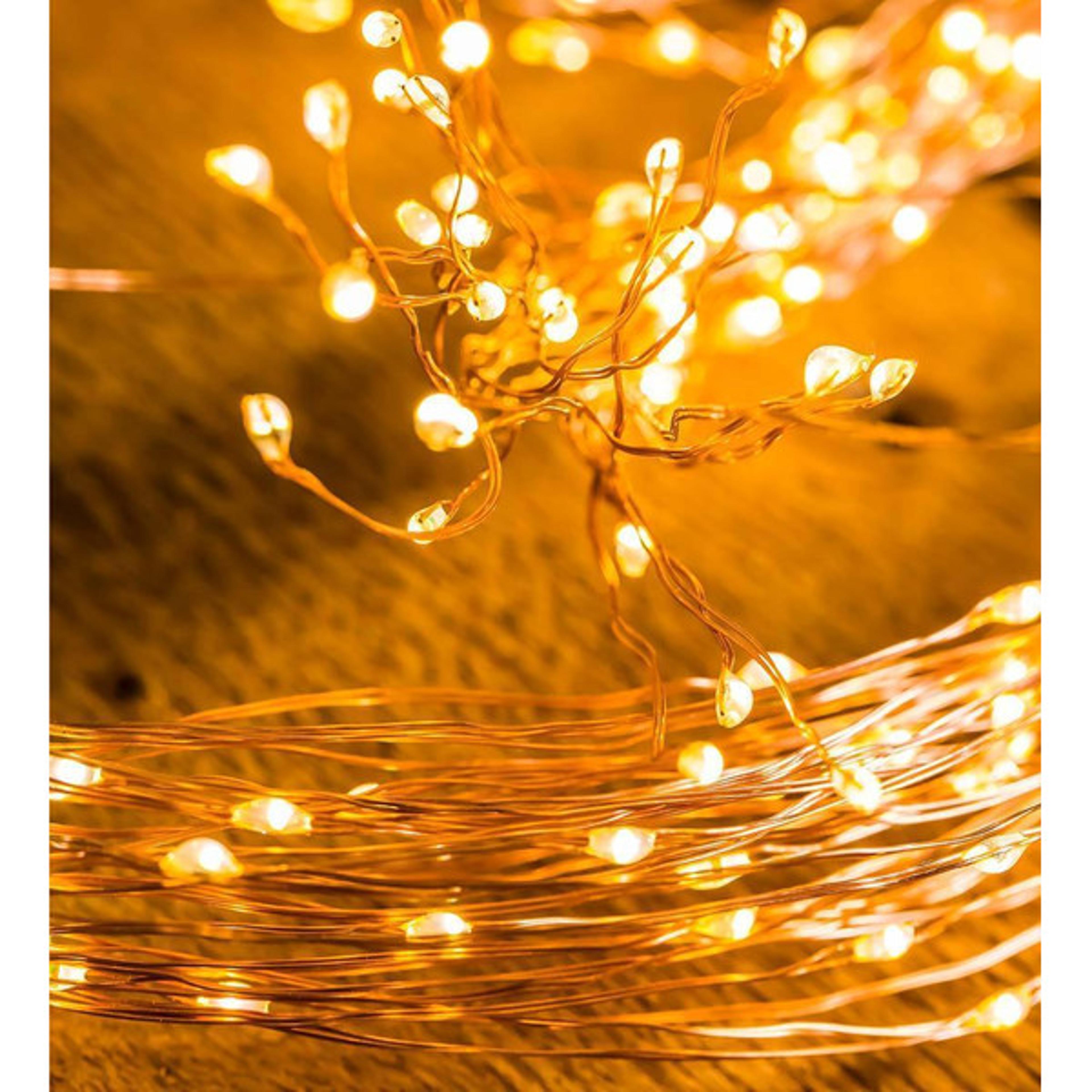 waterfall cascade twinkle lights