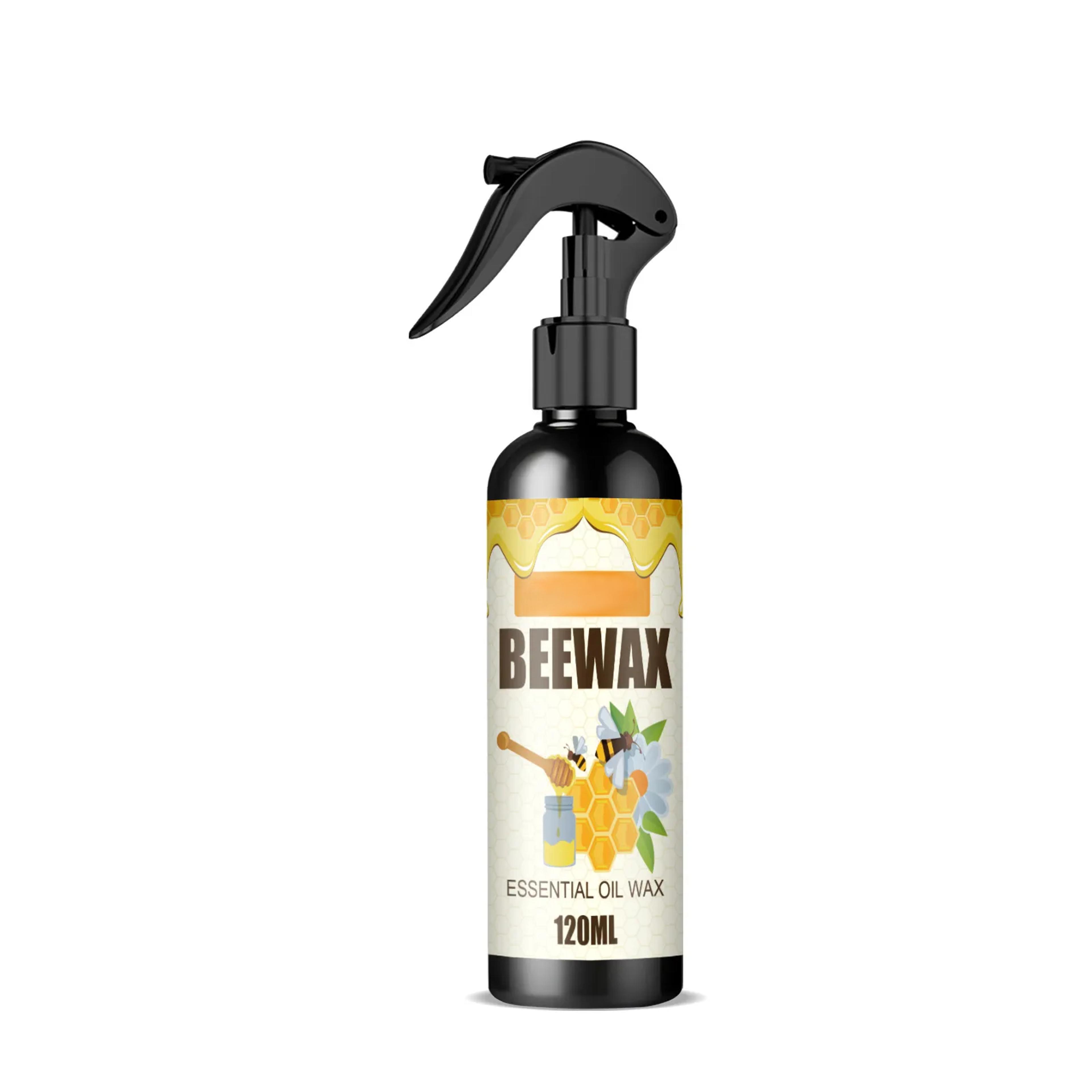 natural micro-molecularized beeswax spray
