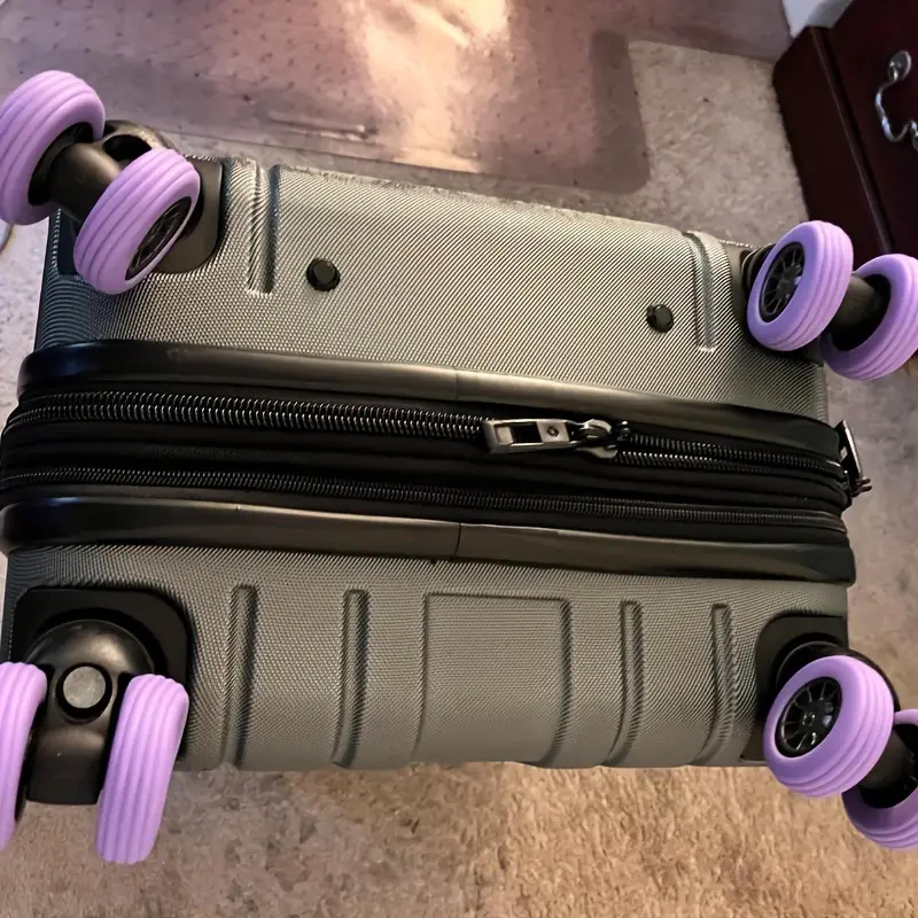 luggage compartment wheel protection cover