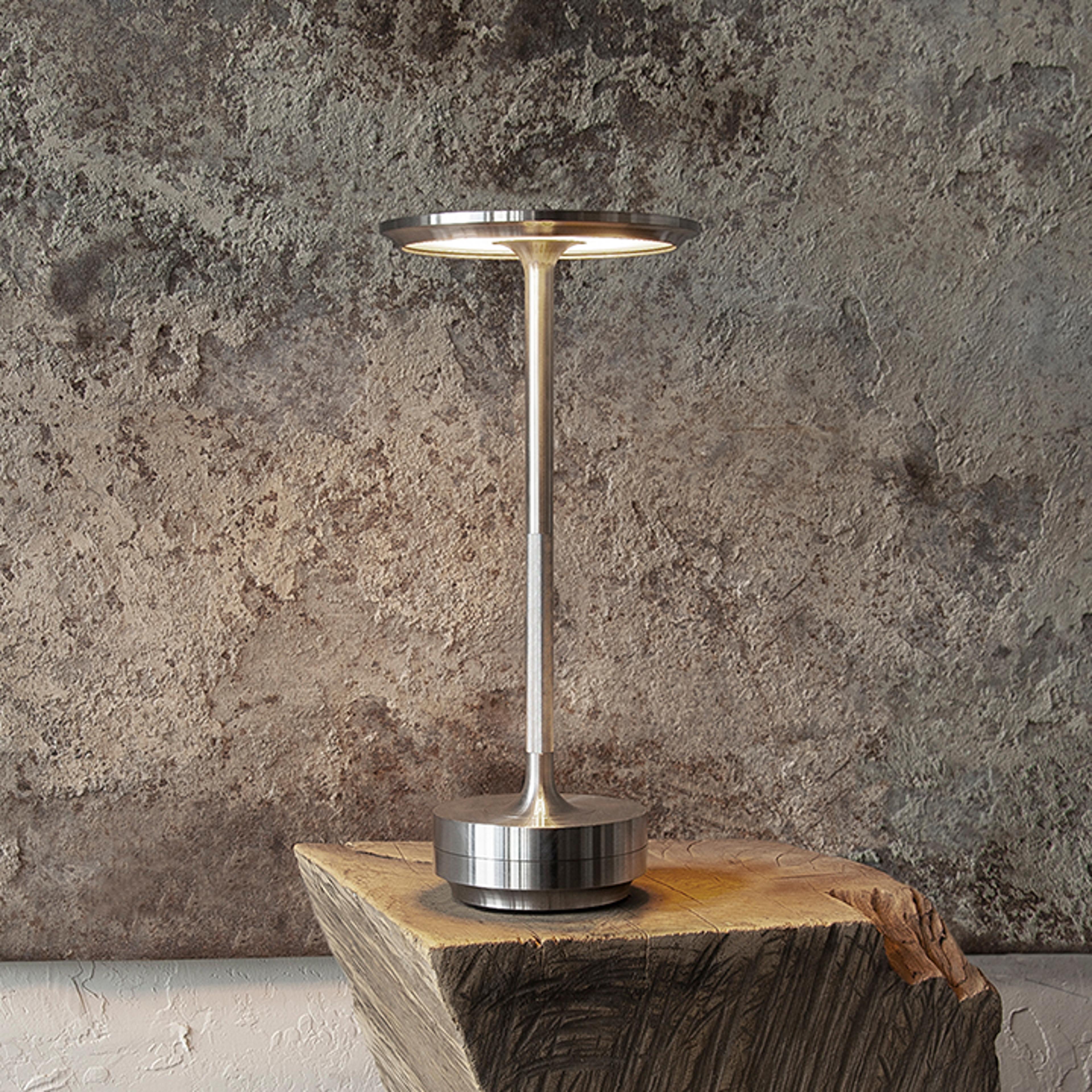 Metallic Cordless Rechargeable Waterproof Table Lamps7