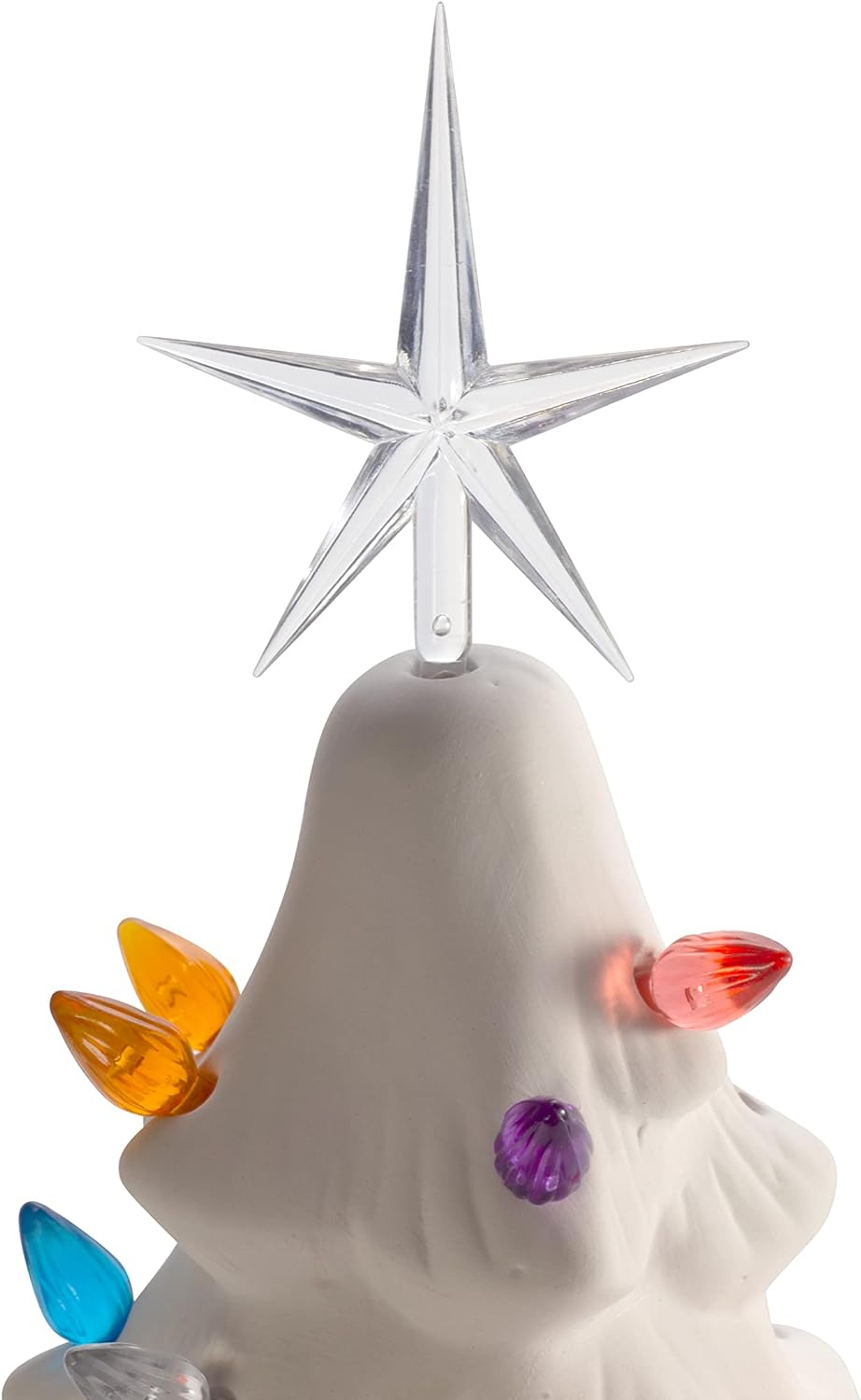 Festive Medium Twist Ceramic Christmas Tree Ornaments MultiColor Decorations For Holiday Charm 2
