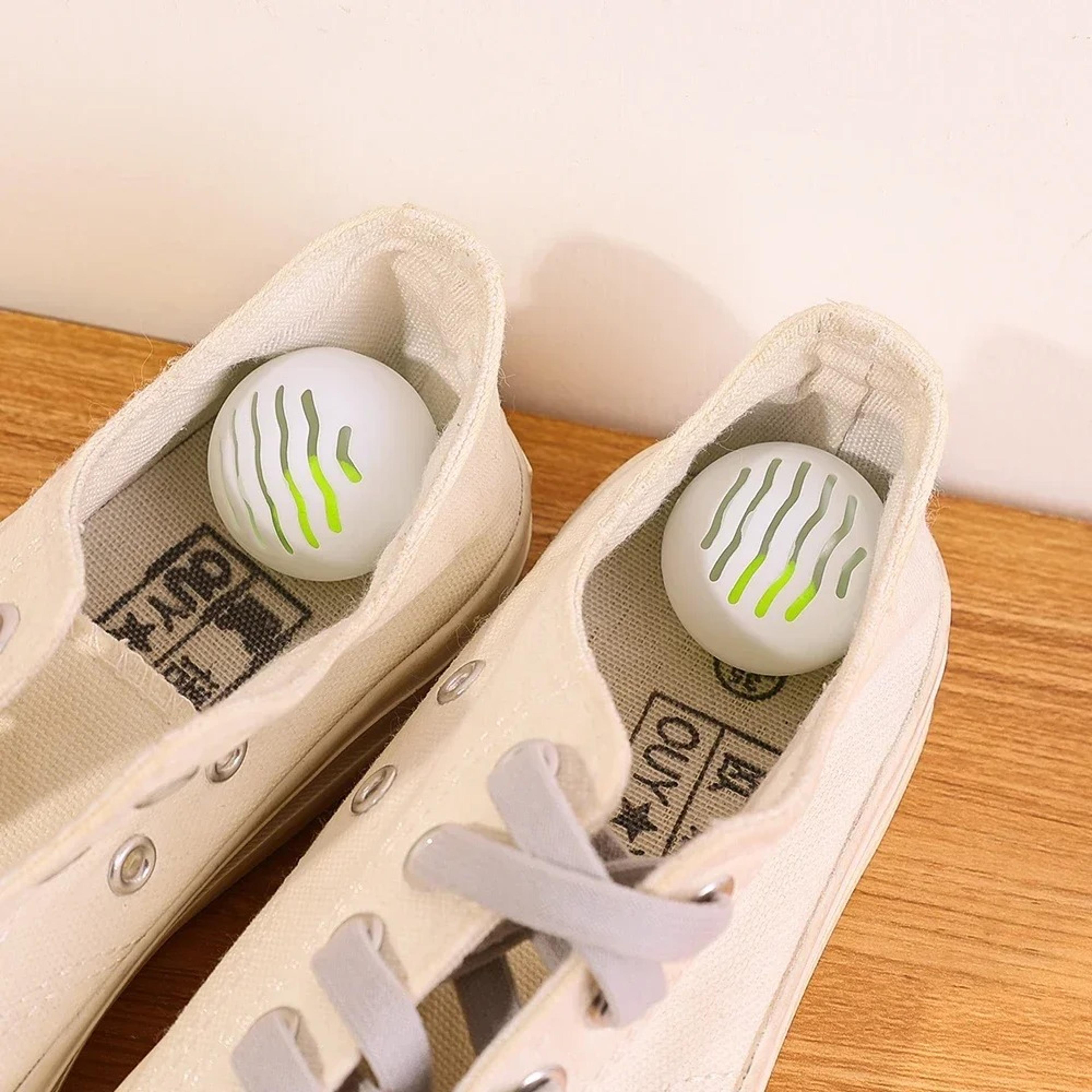 mint shoe deodorizer balls – fresh & long-lasting footwear fresheners
