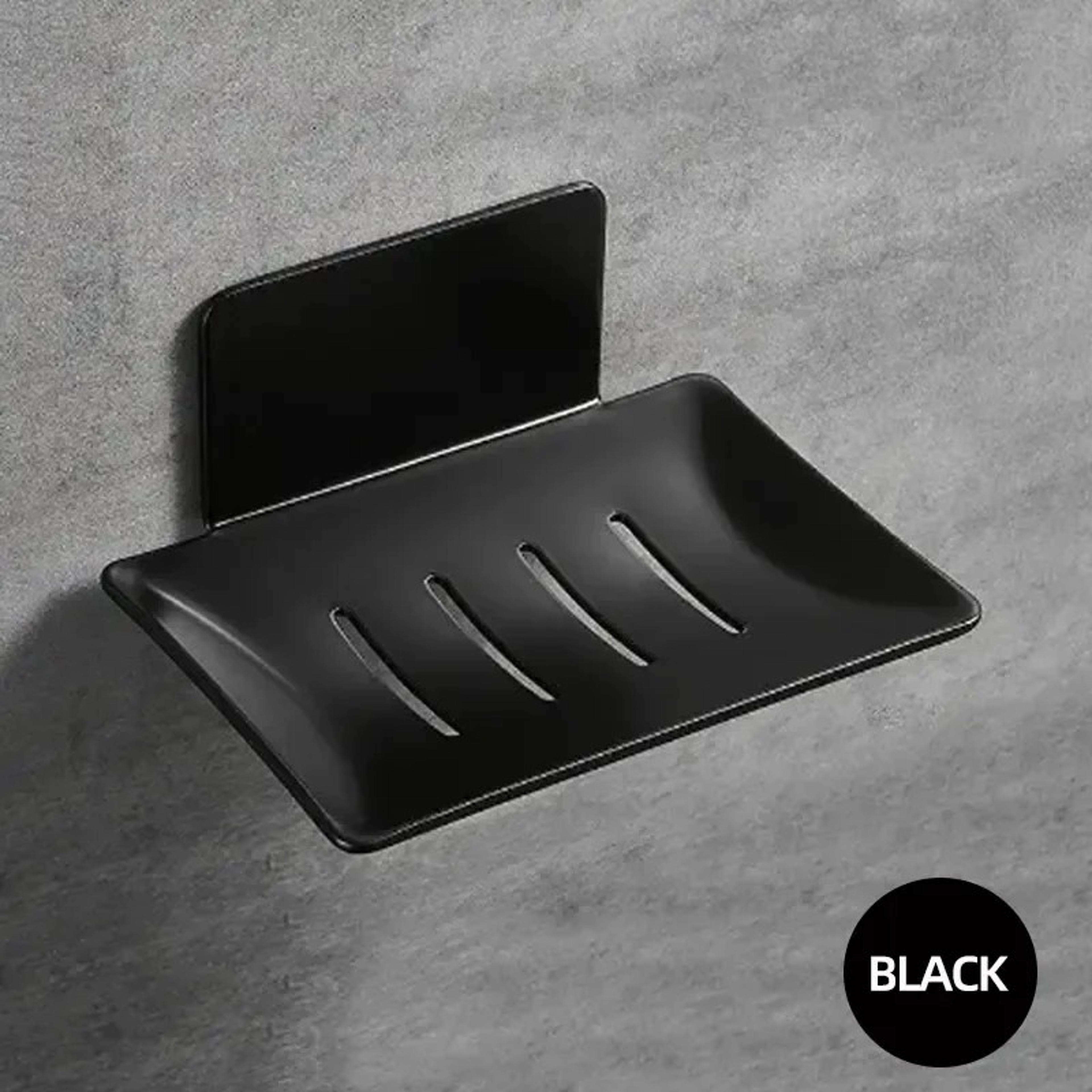 stainless steel wall-mounted soap dish tray
