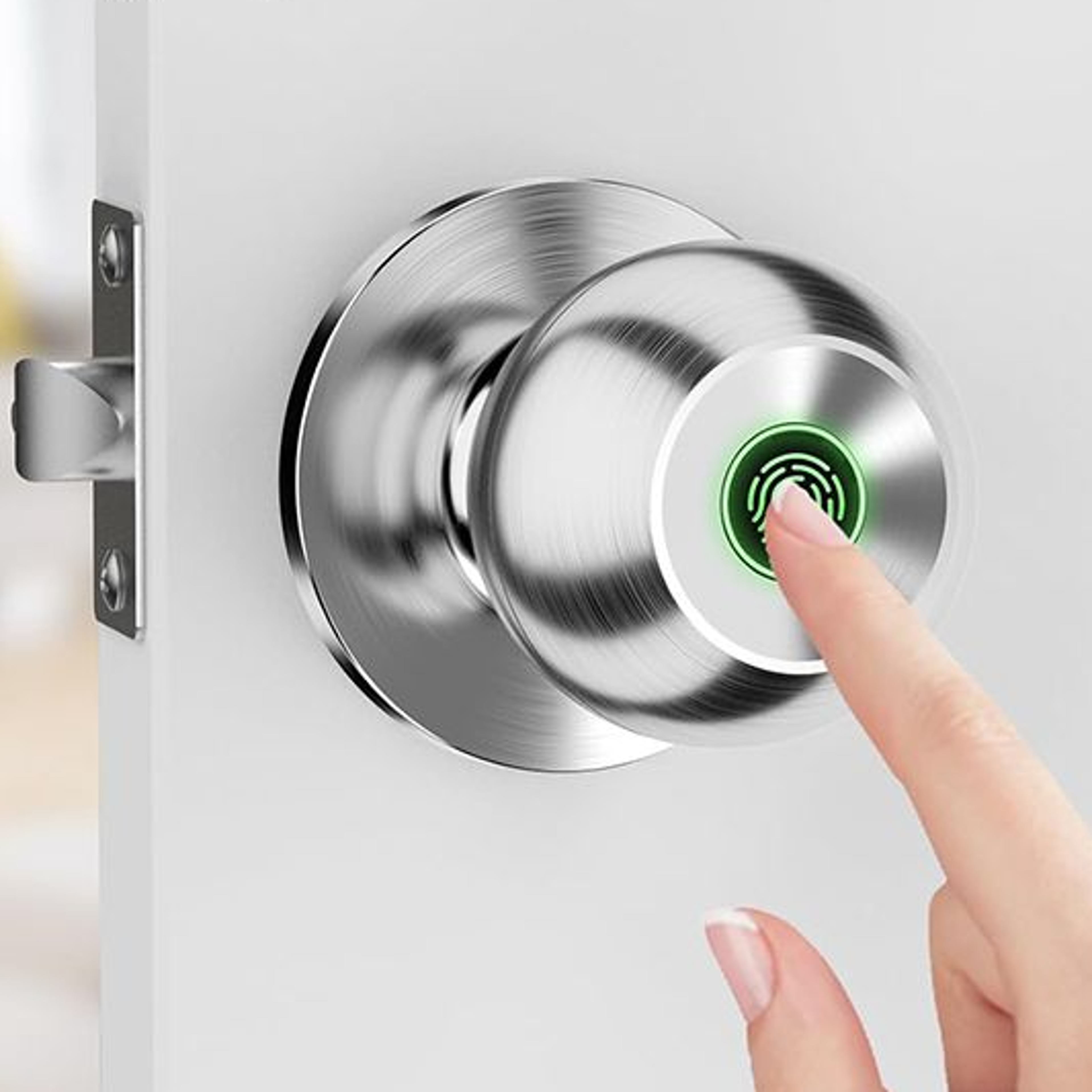 bluetooth fingerprint door lock with keyless entry and app control
