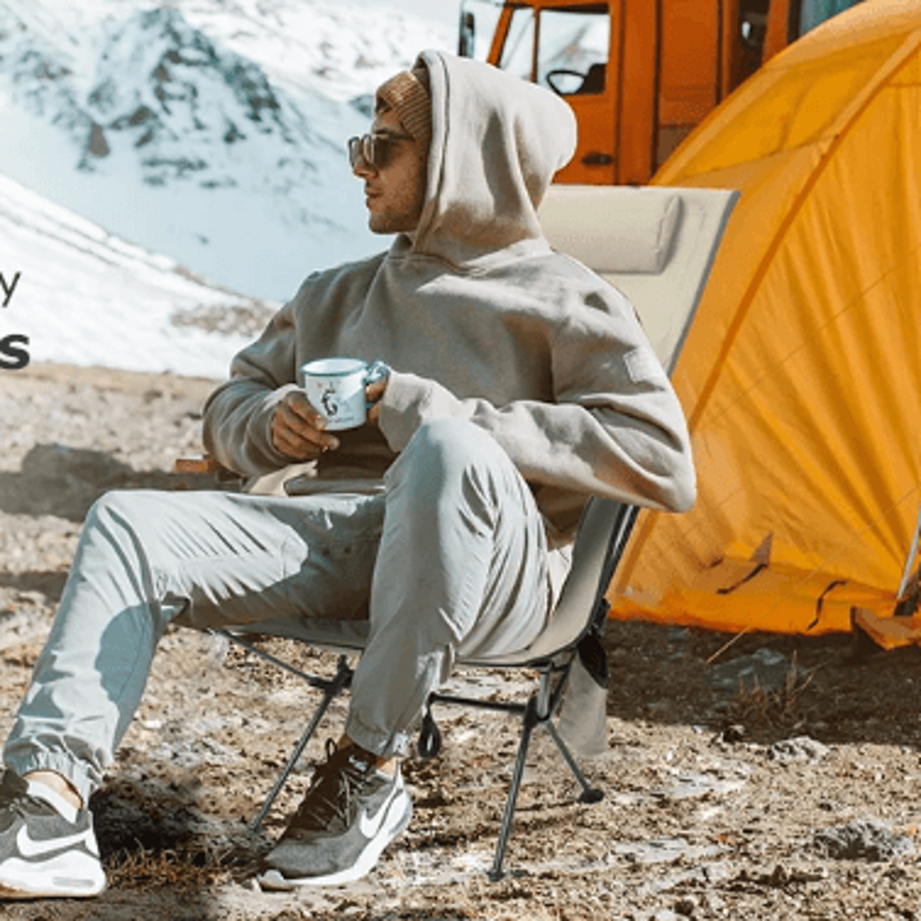 portable folding camping chair with headrest, lightweight aluminum alloy outdoor chair for fishing and beach