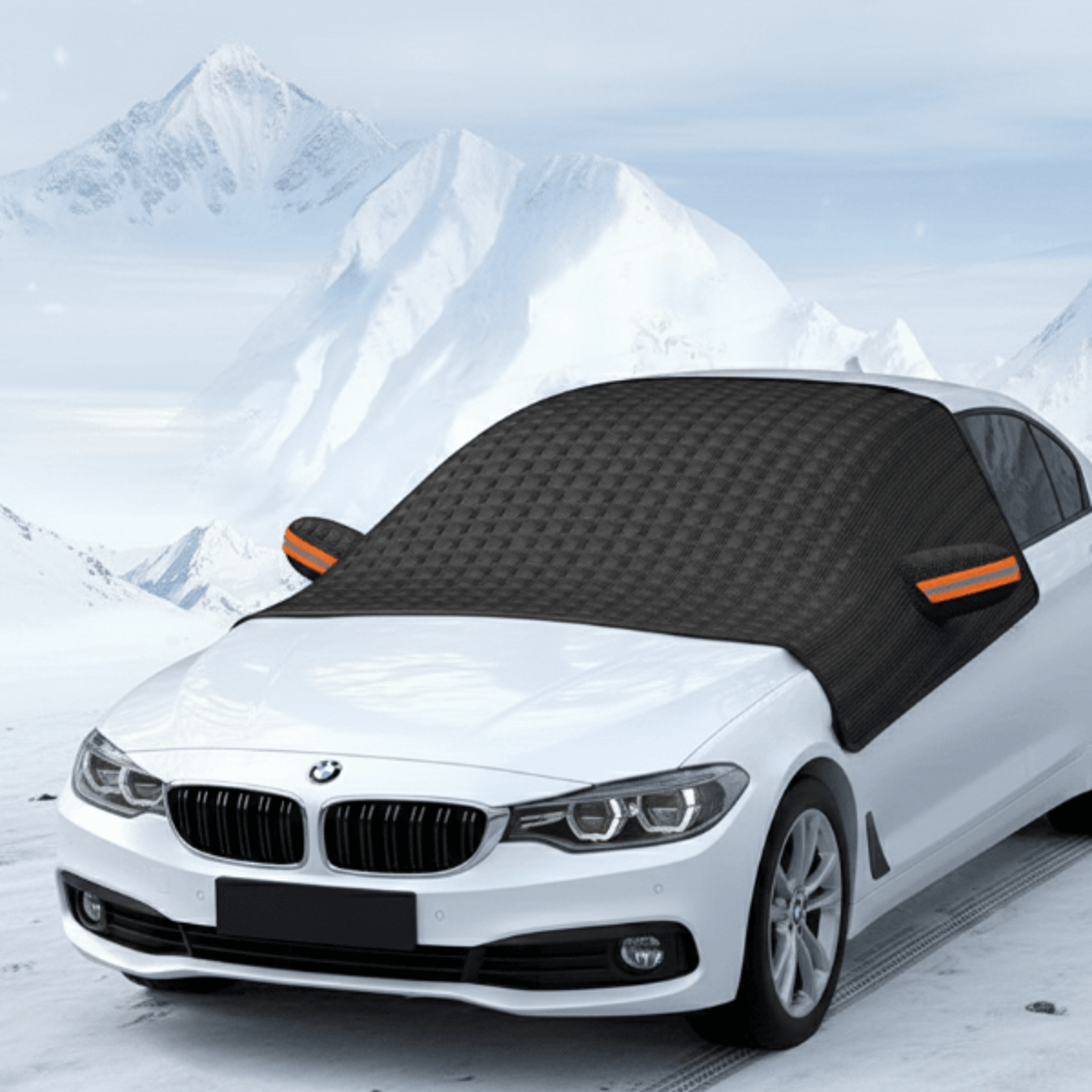 magnetic car windshield snow cover large, anti-freeze windshield protector