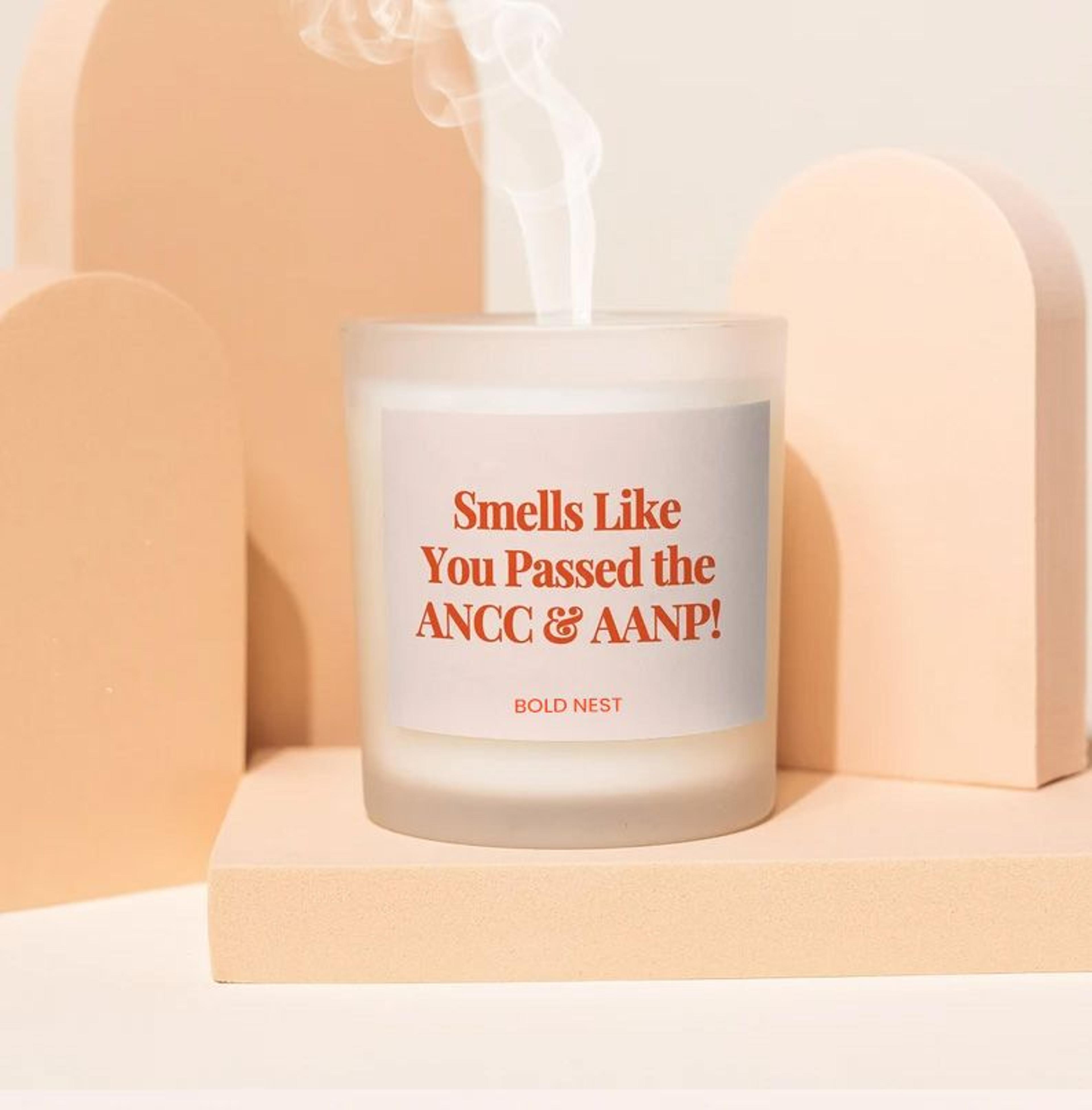 funny nurse candle gift for nursing students | graduation gift, nurse in the making candle