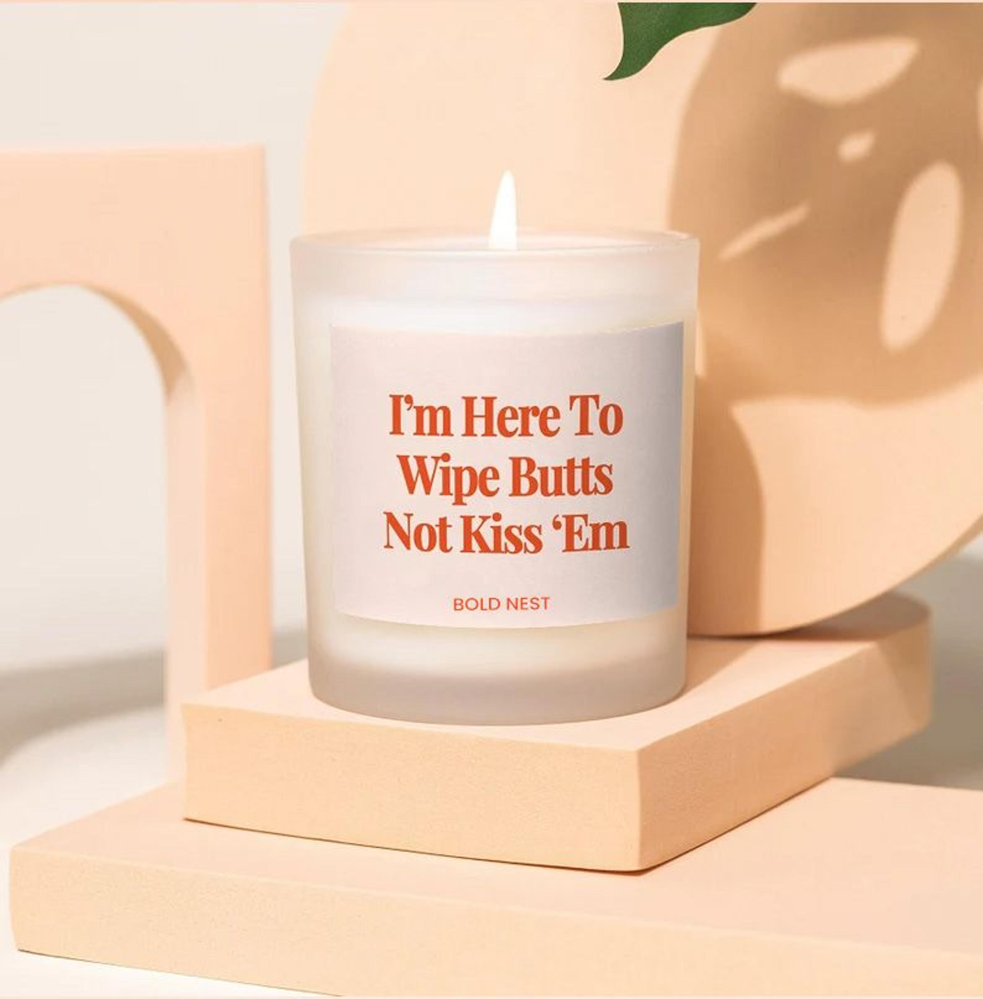 funny nurse candle gift for her | rn, cna nurse appreciation candle, nursing graduation humor gift