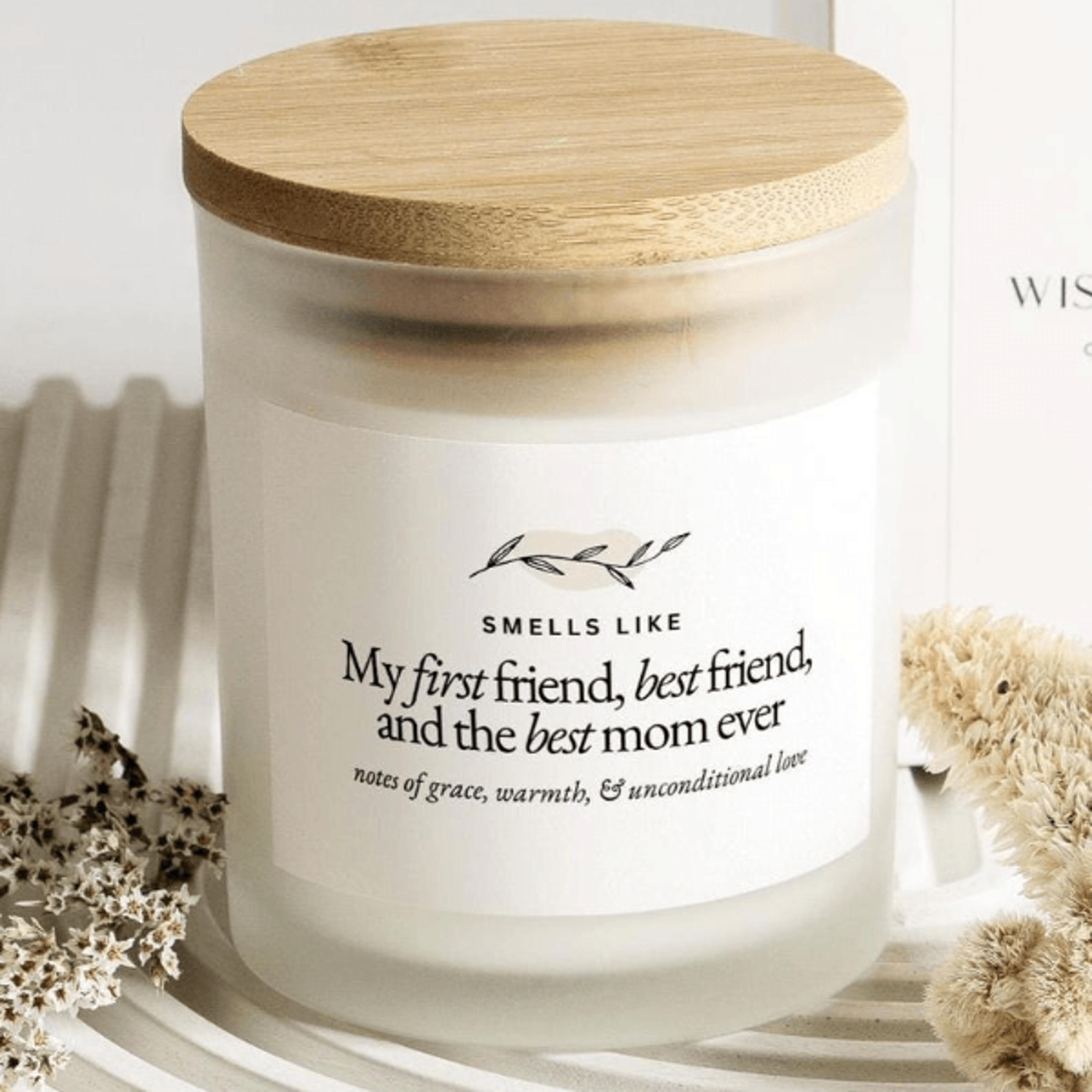 gift for mom candle my first friend best friend and best mom ever mothers day gift from daughter