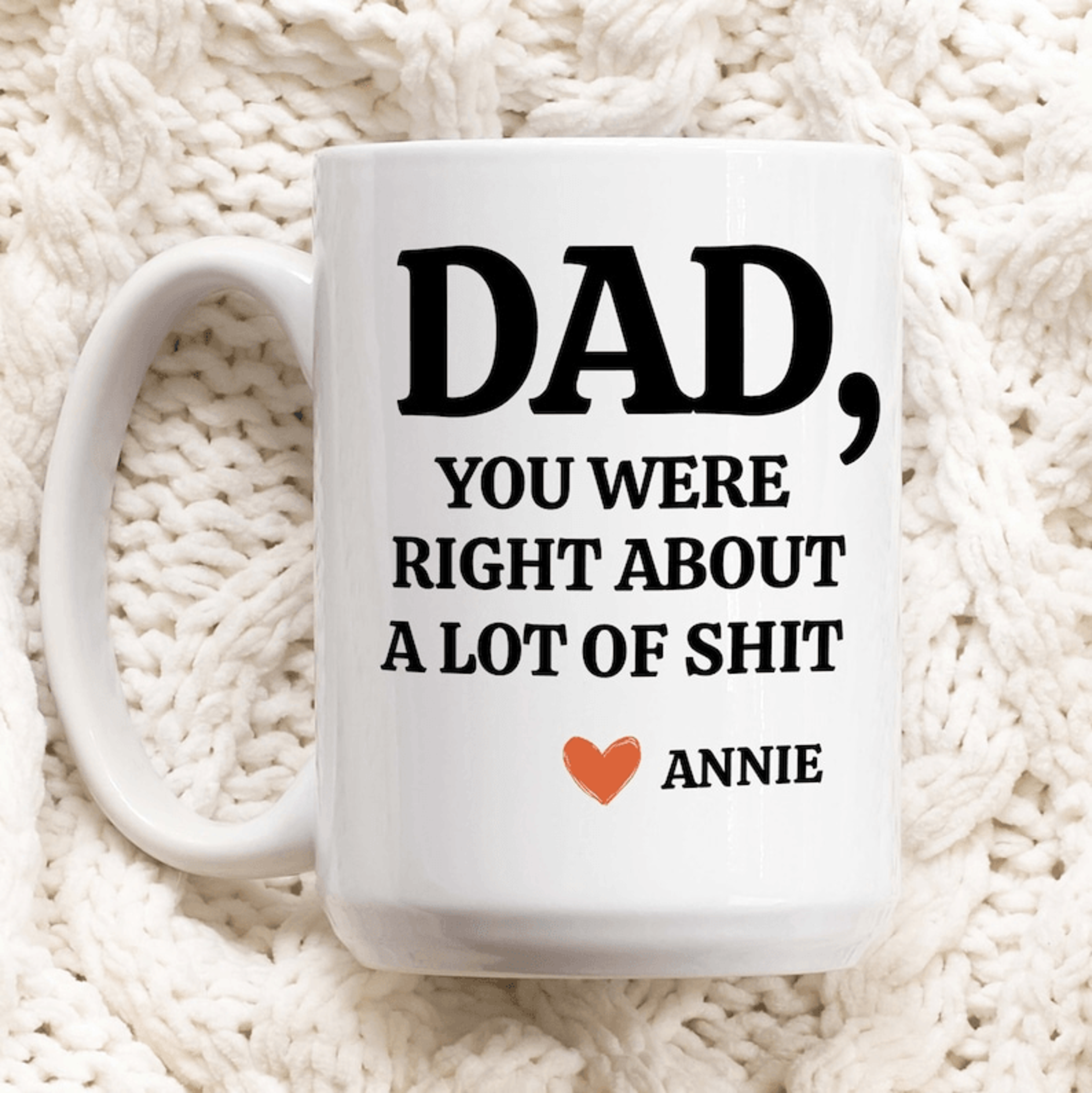 funny dad mug 15 oz personalized father gift sarcastic coffee mug fathers day gift from daughter